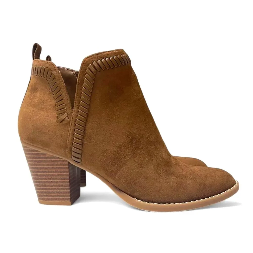 DV8 By Dolce Vita JACE Brown Ankle Bootie, NEW! Size 9